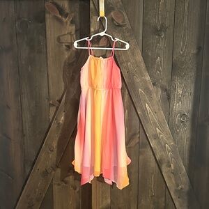 H&M Kids Dress in Pink and Yellow Gradient